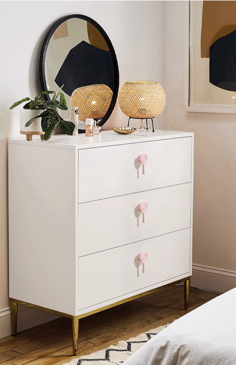 Tay nắm tủ hợp kim hình kẹo mút đáng yêu E1096 3
