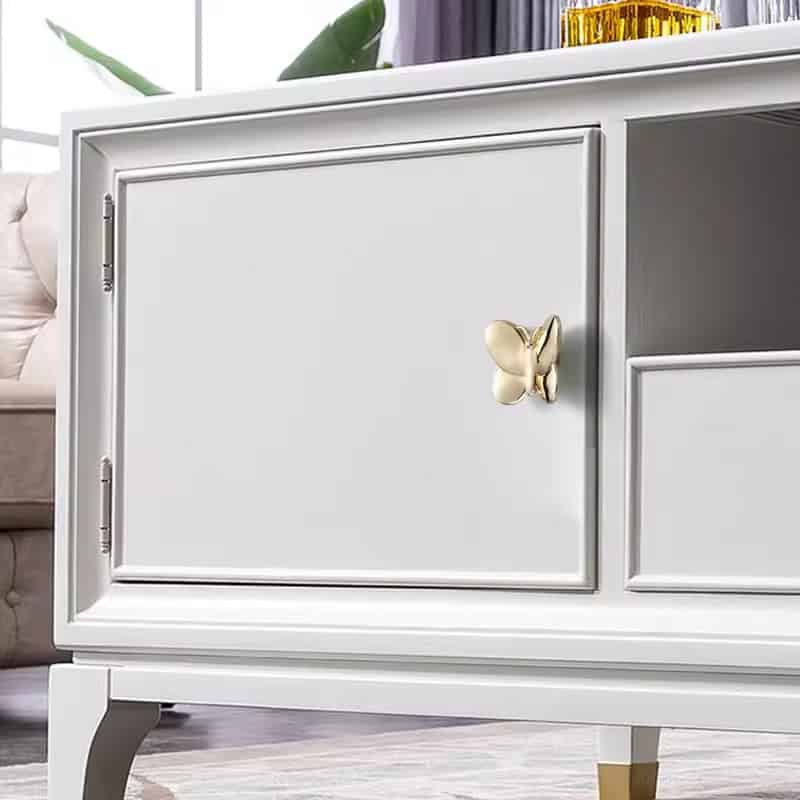 Tay nắm tủ hợp kim hình ong bướm sáng tạo INN6266 13