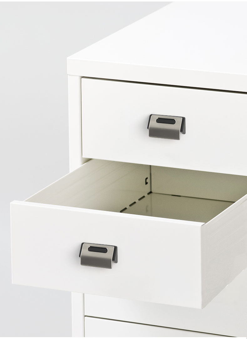 Tay nắm tủ móc kéo hợp kim hai màu hiện đại LD6379 13