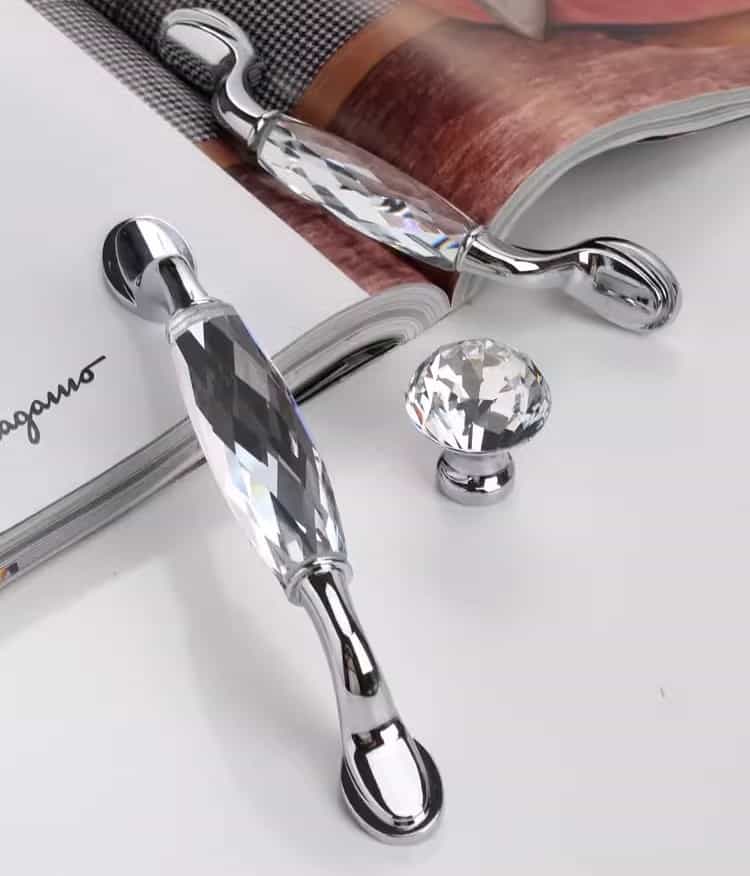 Tay nắm tủ pha lê kiểu Pháp cao cấp FY5916 7