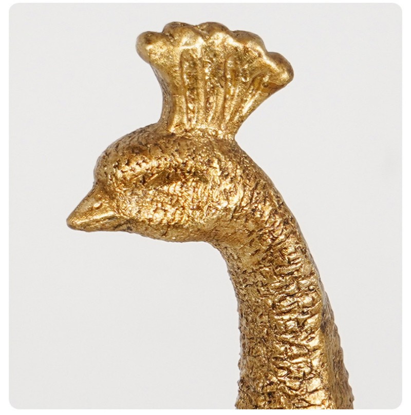 Đèn để bàn decor thân hình chim công sang trọng RX217 9