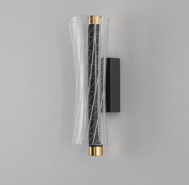 Đèn gắn tường acrylic dạng vân lưới Minimalist MZL2321 16