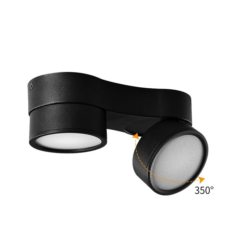 Đèn led ốp trần gập góc 90 xoay 350 độ tiện lợi SZ6216 6