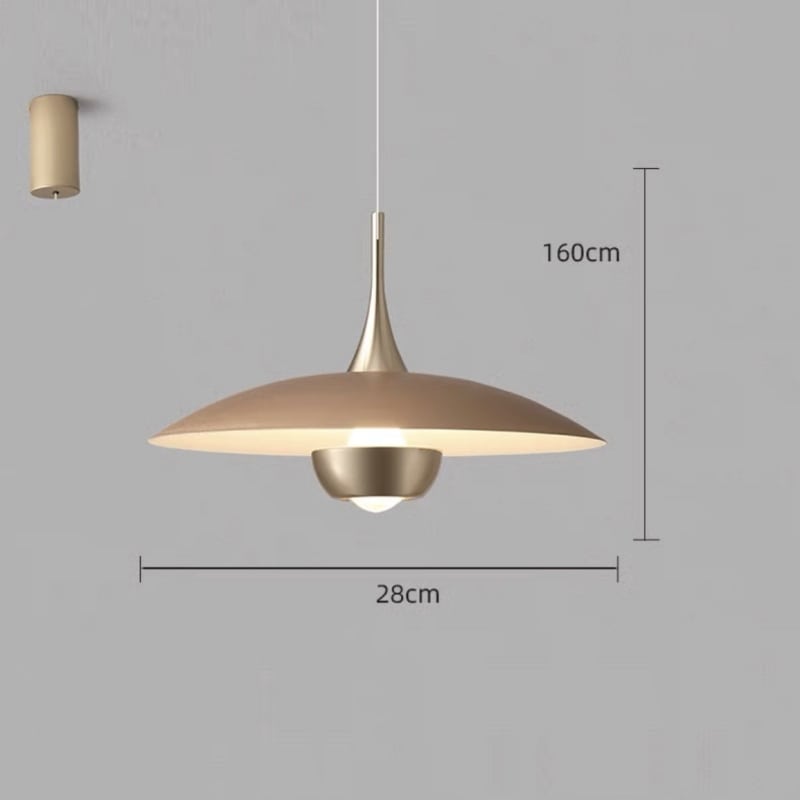 Đèn thả bàn ăn decor dạng UFO sáng tạo SHI498 9