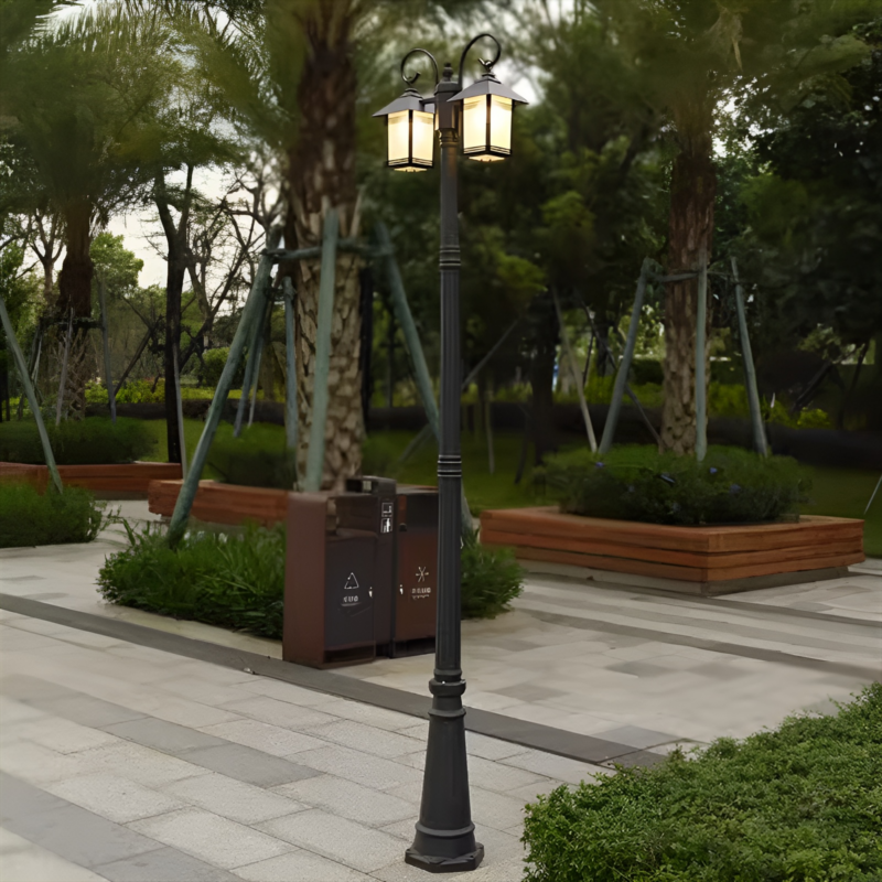 Đèn cột hợp kim cao cấp trang trí công viên DSQ212 3