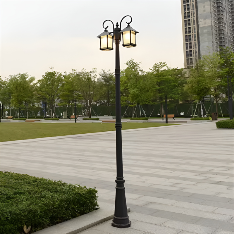 Đèn cột hợp kim cao cấp trang trí công viên DSQ212 1