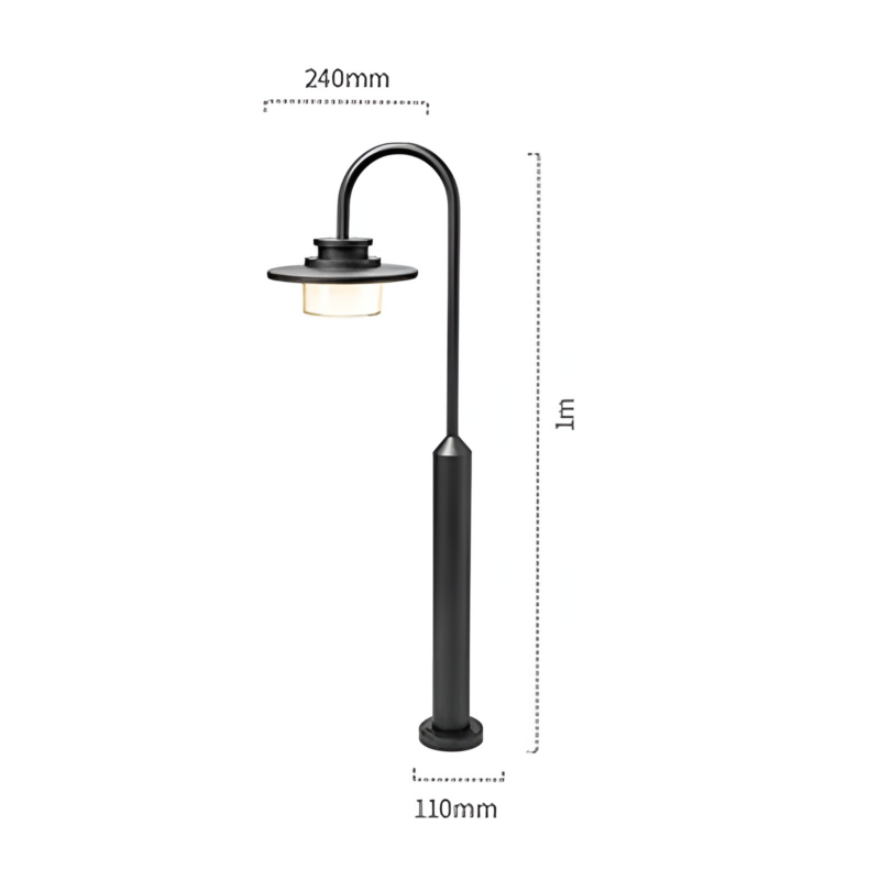 Đèn cột sân vườn trang trí phong cảnh biệt thự GY6103 5