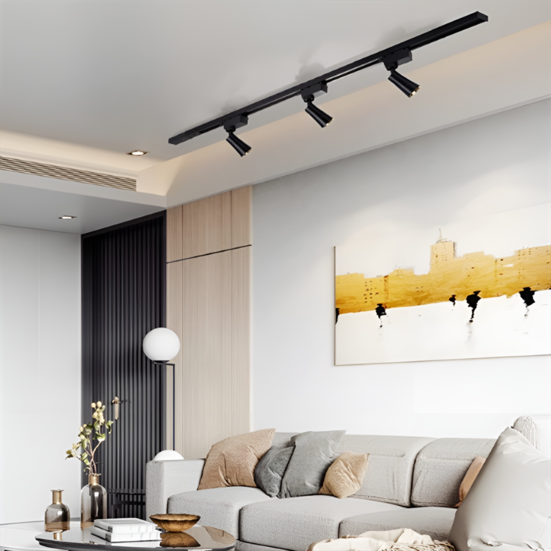 Đèn ray trượt chiếu điểm phong cách Bắc Âu DX039