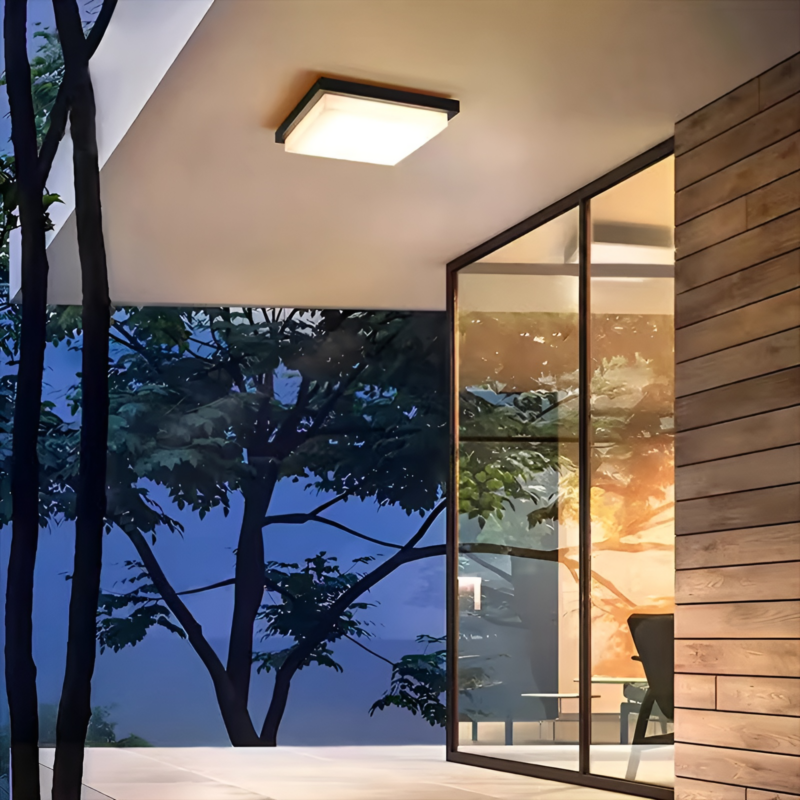 Đèn trần kiểu dáng hình vuông đơn giản QD0313