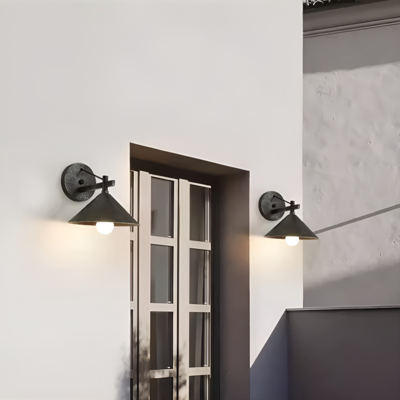 Đèn tường Bắc Âu trang trí hành lang ngoài trời DS8065 2