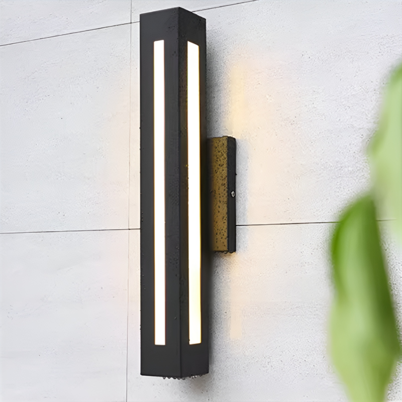 Đèn tường ngoài trời chiếu sáng lối đi ban công W8122 3
