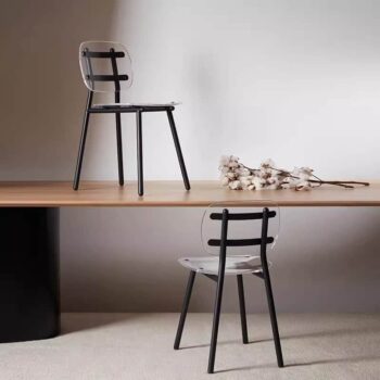 Ghế acrylic trong suốt decor quán cafe CH4909