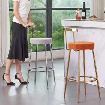 Ghế quầy bar tựa lưng tối giản hiện đại XH318
