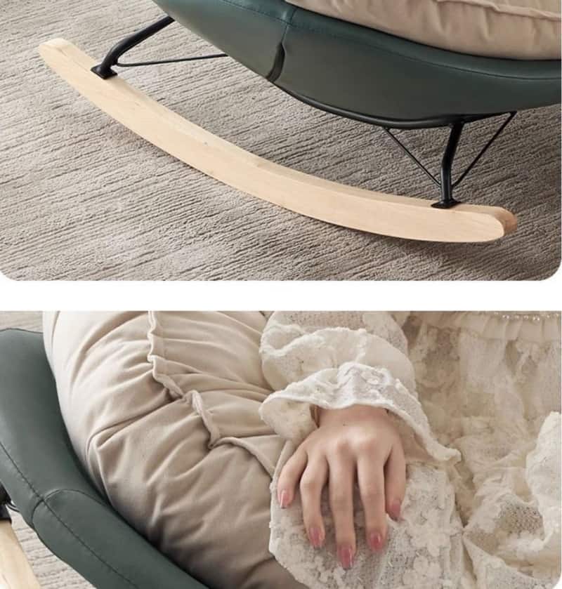 Ghế sofa bập bênh hình vỏ trứng kiểu Hàn HJ5062 10