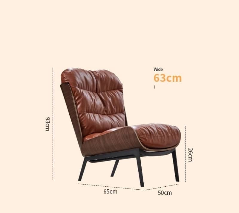 Ghế sofa đơn khung gỗ nguyên khối độc đáo LXY595 13