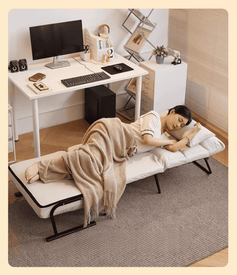 Ghế nghỉ trưa văn phòng kiêm giường gấp QKL666 8