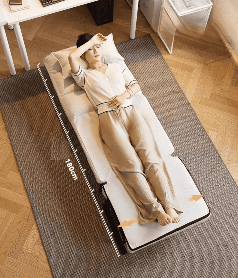 Ghế nghỉ trưa văn phòng kiêm giường gấp QKL666 15