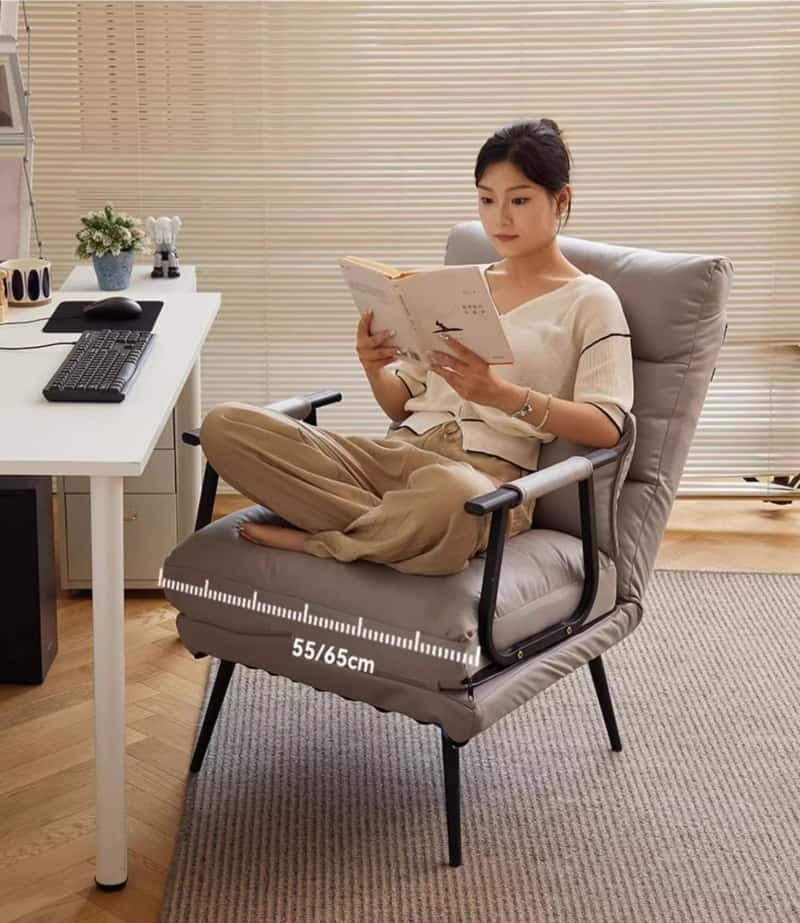 Ghế nghỉ trưa văn phòng kiêm giường gấp QKL666 7