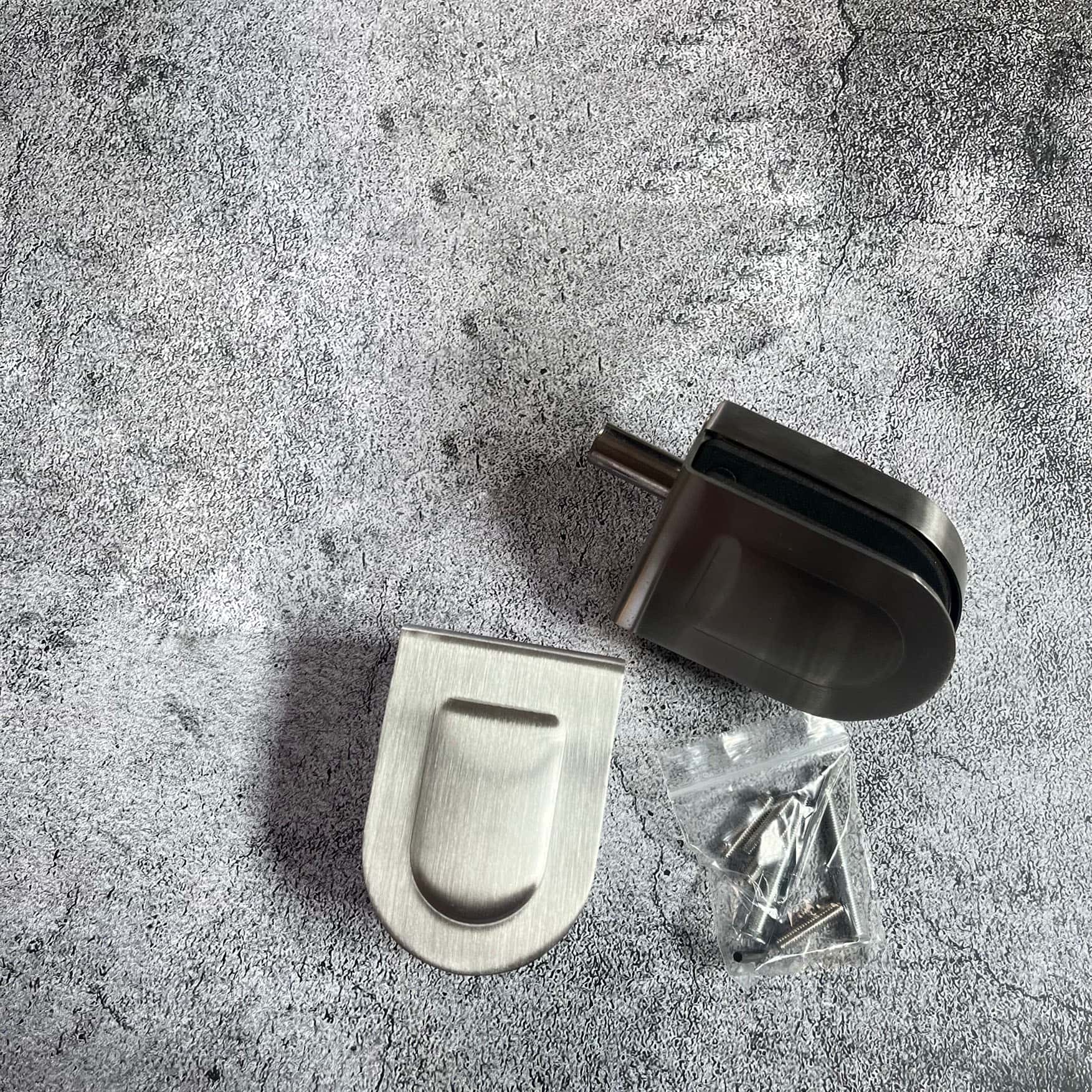 Khóa cửa kính chốt đơn bằng inox 304 HLS303 6