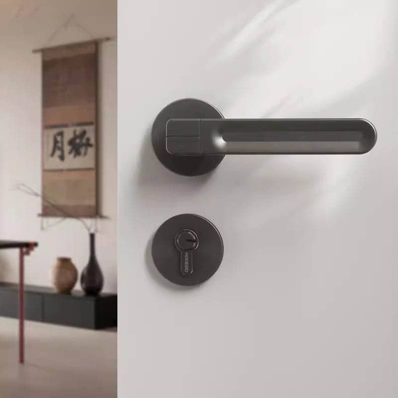 Khóa cửa phòng tay gạt hợp kim hiện đại HBO6937 7