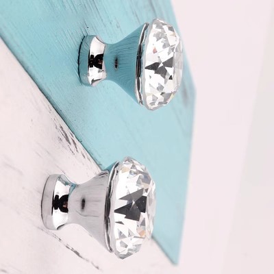 Núm tay nắm tủ pha lê phong cách châu Âu YNZ1006 6
