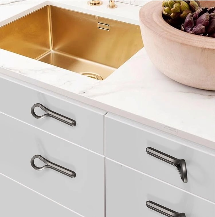 Tay nắm tủ hợp kẽm hiện đại sáng tạo JZH6711 9