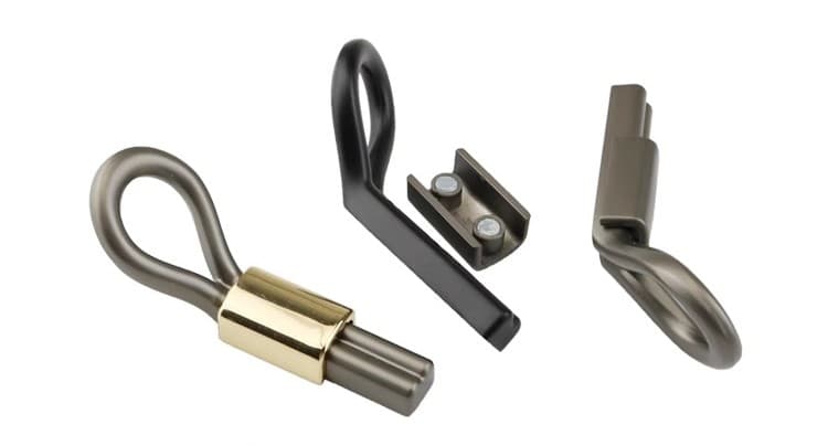 Tay nắm tủ hợp kẽm kiểu dây thắt nút CT7280 9