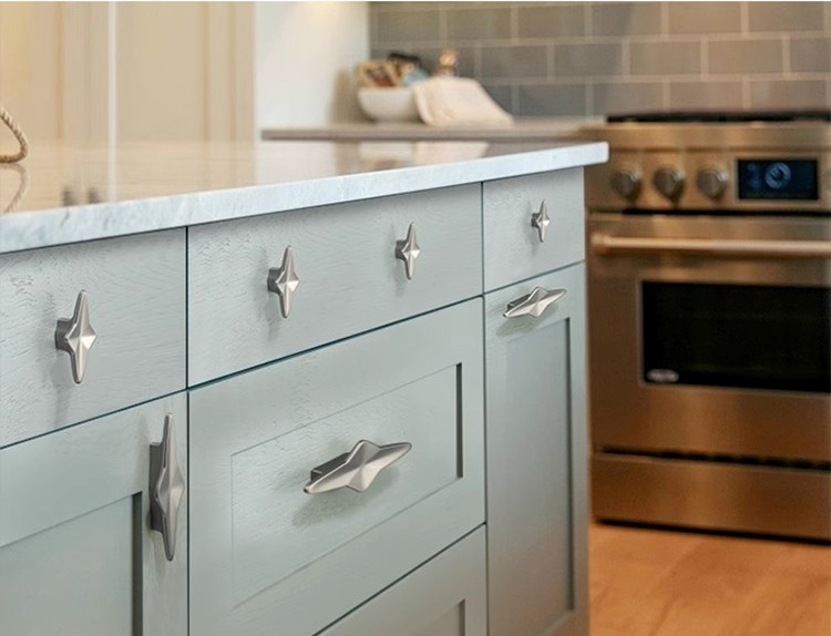 Tay nắm tủ hợp kim kẽm ánh sao sang trọng ANA6685 14