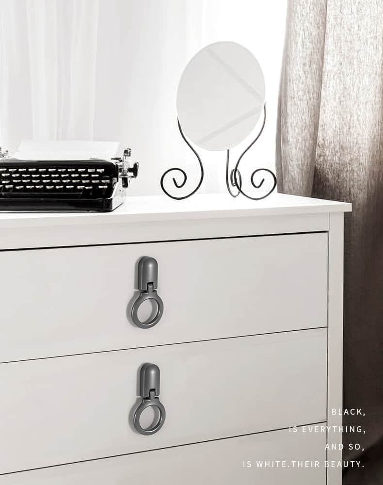 Tay nắm tủ hợp kim kẽm dạng móc YJ5202 5