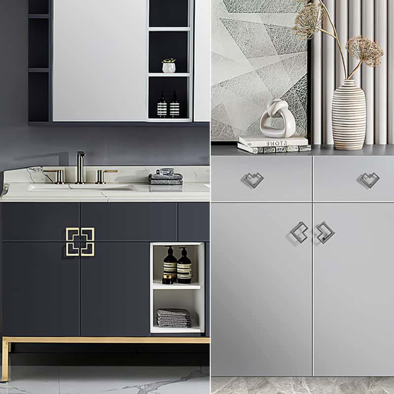 Tay nắm tủ hợp kim kẽm hình trái tim YM1760 4