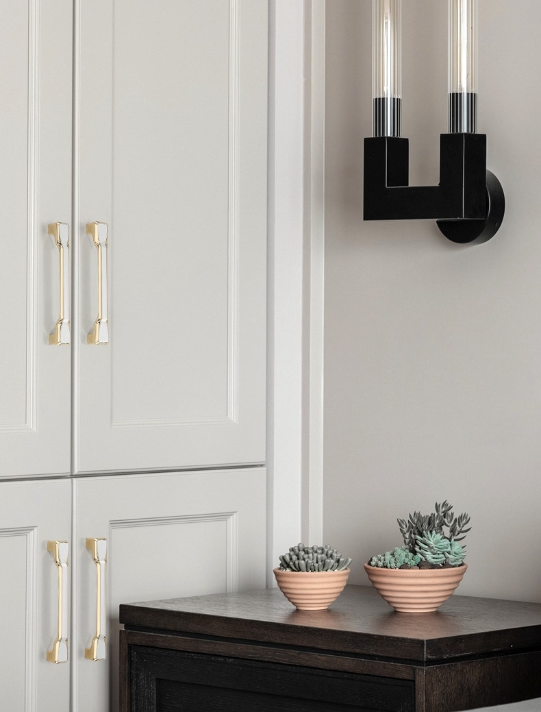 Tay nắm tủ hợp kim kẽm sang trọng kiểu Mỹ YJ5220 8