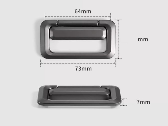 Tay nắm tủ móc hợp kim kẽm quai cầm hiện đại LSI5321 12