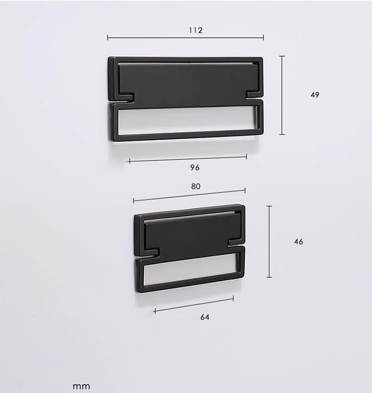 Tay nắm tủ móc kéo hiện đại kiểu Âu ANA9307 13
