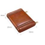 Túi cigar 5 điếu cầm tay bọc da sang trọng CGL699