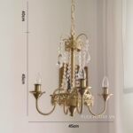 Đèn chùm kiểu cung điện hoàng gia Pháp ML7385-3