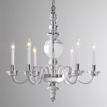 Đèn chùm nến Bắc Âu decor phòng ăn hiện đại BO6113
