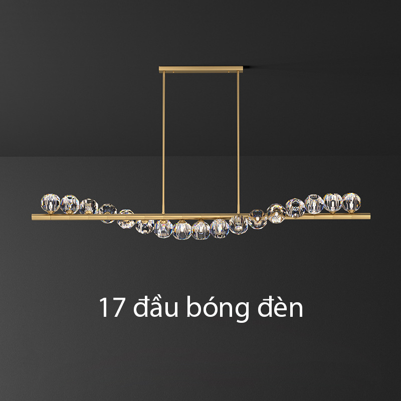 Đèn chùm pha lê cá tính trang trí nhà hàng KD6779 15