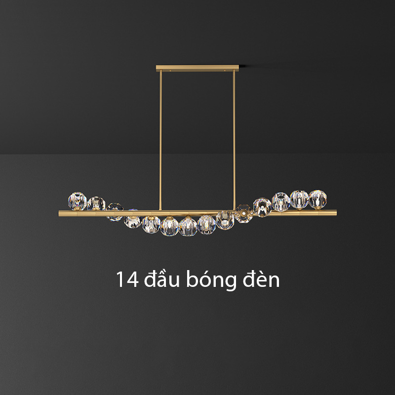Đèn chùm pha lê cá tính trang trí nhà hàng KD6779 14