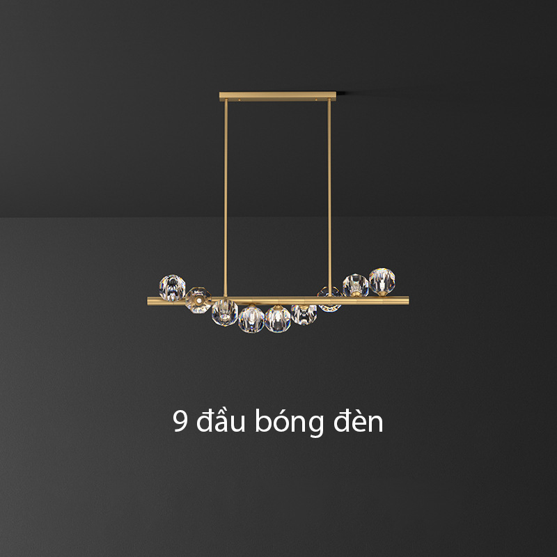Đèn chùm pha lê cá tính trang trí nhà hàng KD6779 12