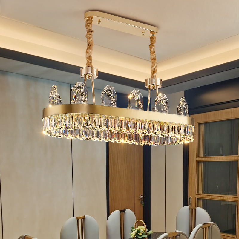 Đèn chùm pha lê thông tầng sang trọng LR8279 7
