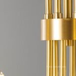 Đèn chùm phòng khách bằng pha lê sang trọng DW3375-12