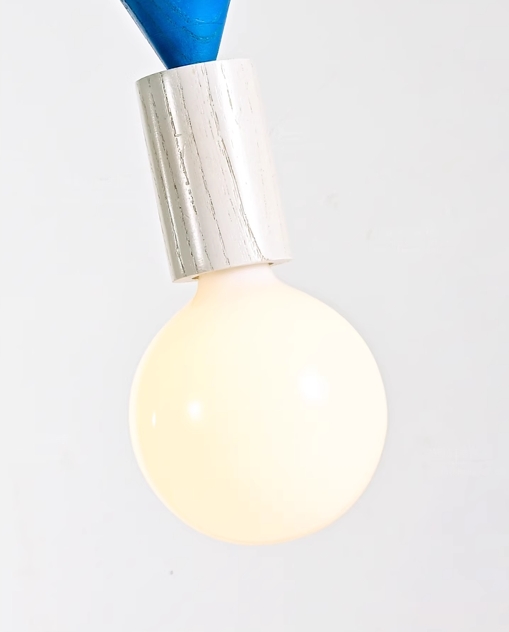 Đèn thả bằng gỗ tự nhiên cách điệu Memphis MD3544 10