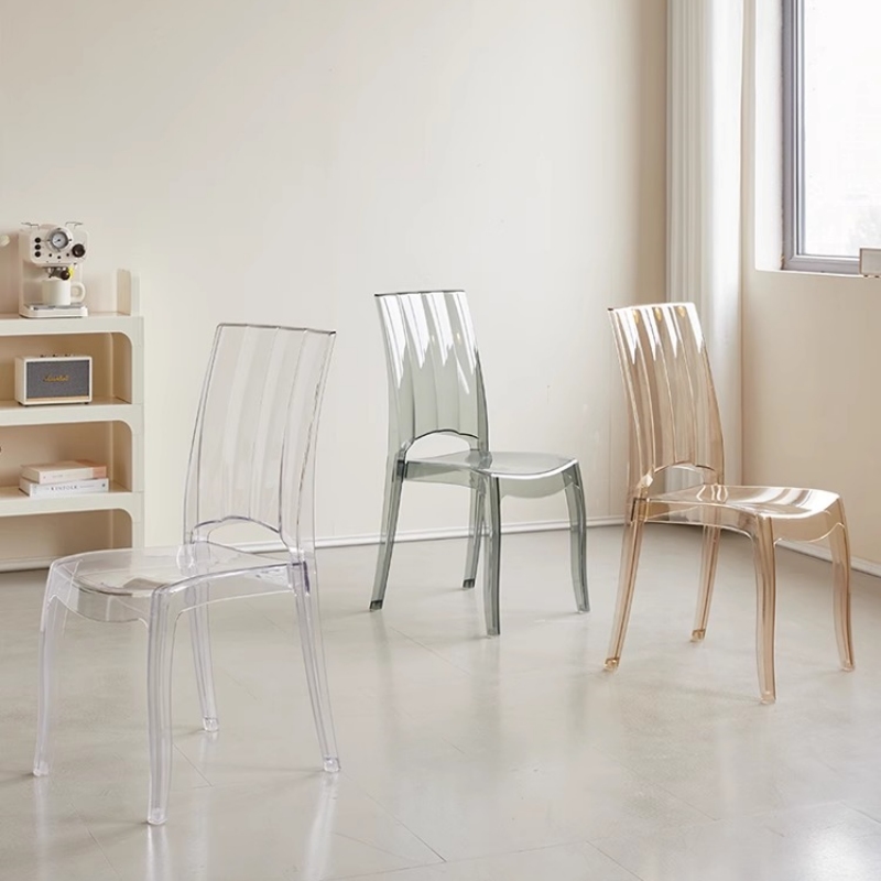 Ghế ăn Acrylic trong suốt độc đáo hiện đại YMD017