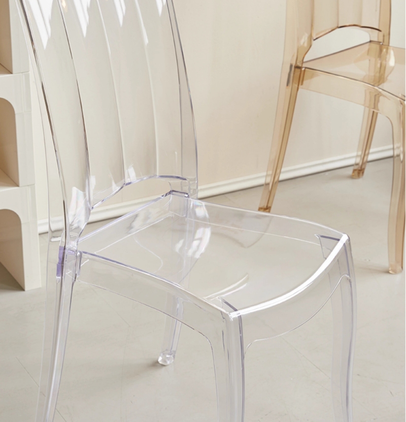 Ghế ăn Acrylic trong suốt độc đáo hiện đại YMD017