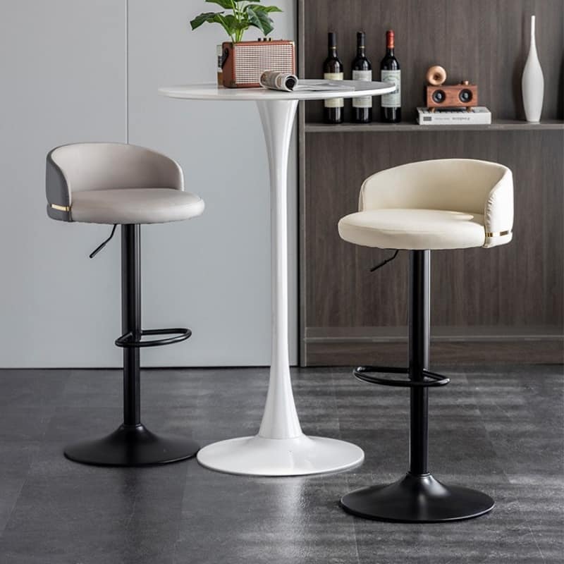Ghế bar bọc da phối màu hiện đại độc đáo MS7373 9