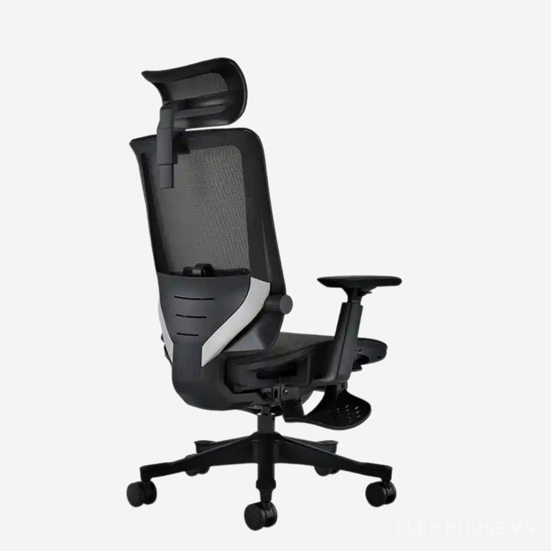 Ghế lưới văn phòng Ergonomic kết hợp footrest SM6BHL 6