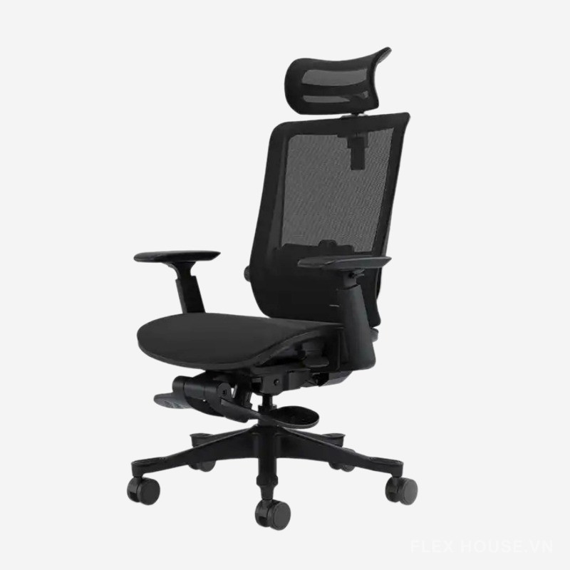 Ghế lưới văn phòng Ergonomic kết hợp footrest SM6BHL 7