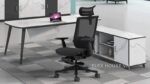 Ghế lưới văn phòng Ergonomic kết hợp footrest SM6BHL 3