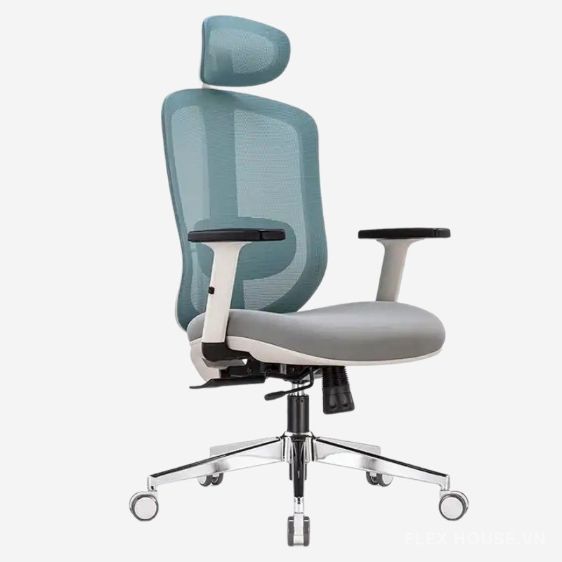 Ghế lưới văn phòng máy tính công thái học MS013H 8