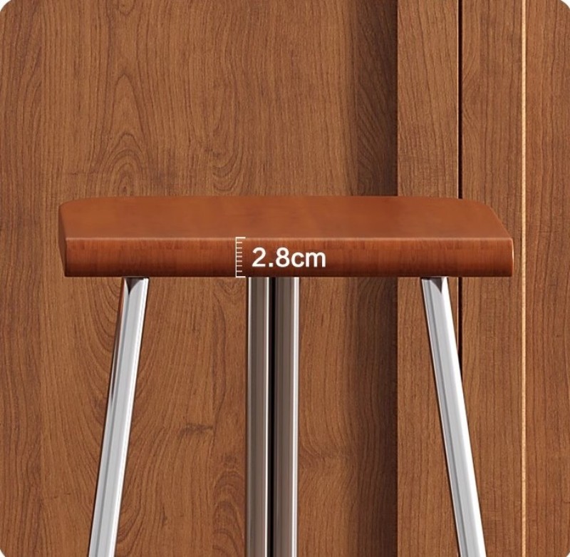 Ghế quầy bar chân tam giác mặt gỗ độc đáo FU0008 8